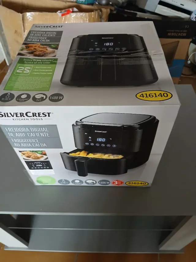 Freidora de aire SilverCrest nueva
