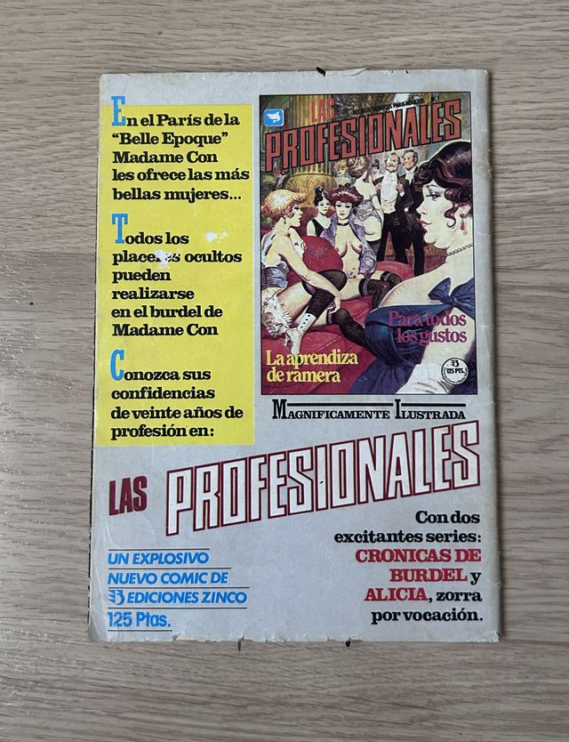 Comic para adultos Horror años 70