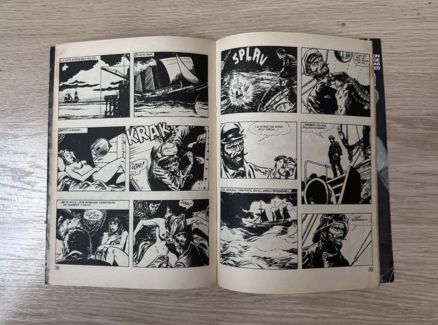 Comic para adultos Horror años 70