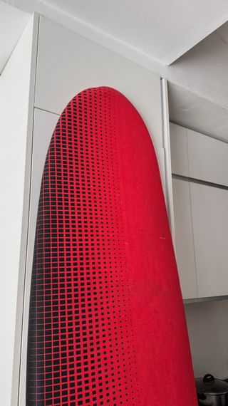 Tabla de surf 8' Tribord espuma roja