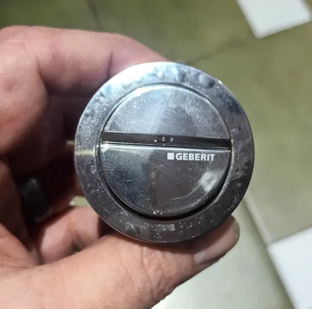 Pulsador Cisterna Geberit Plata