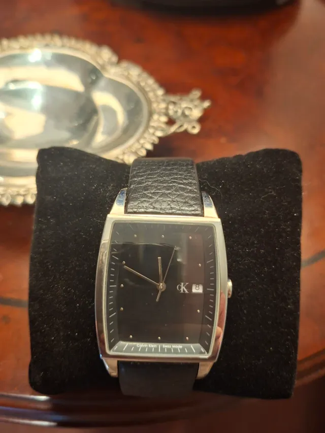 Reloj Calvin Klein Hombre Negro/Plata