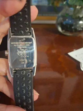 Reloj Calvin Klein Hombre Negro/Plata