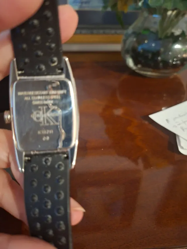 Reloj Calvin Klein Hombre Negro/Plata