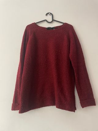 Jersey rojo de punto