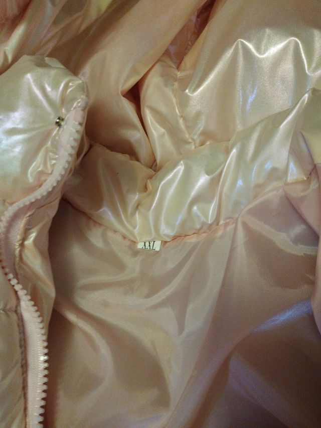 Abrigo largo niña perlado