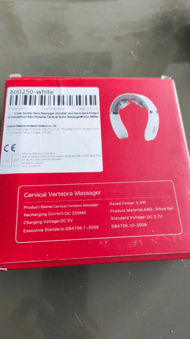 Masajeador Cervical Blanco
