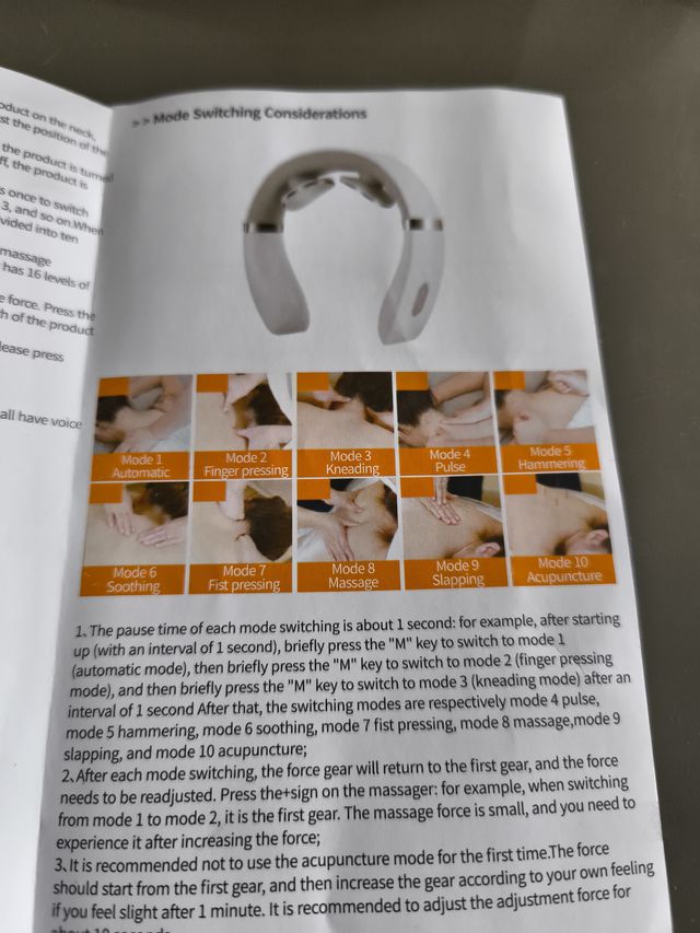 Masajeador Cervical Blanco