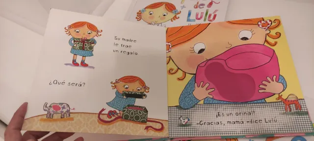 Lulú va al zoo, el orinal de Lulú,los zapatos lulu