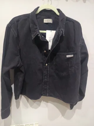 Camisa vaquera Calvin Klein negra