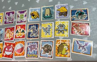 Lote cromos Pokémon Merlín 1999