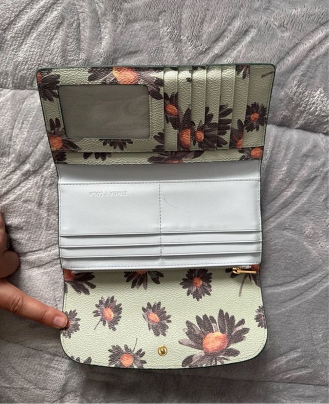 Bimba y Lola Cartera Flores Poco Uso
