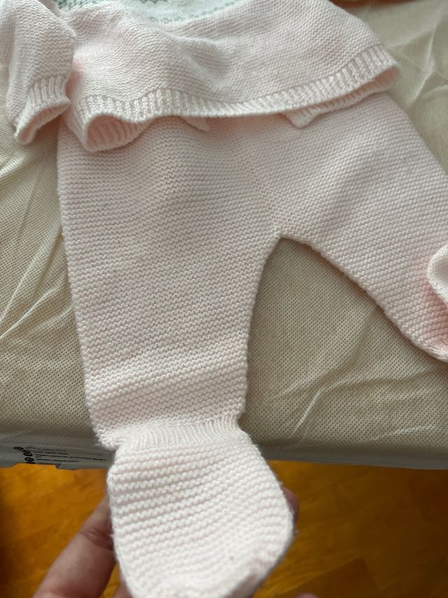Conjunto bebé 3 meses rosa