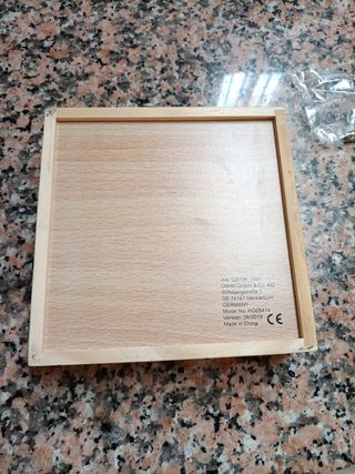 Juego de mesa laberinto de madera