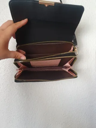 Bolso Cartera Negro ENDAYCON Nuevo