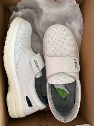Zapatos de trabajo blancos PSH Agion