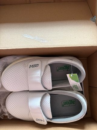 Zapatos de trabajo blancos PSH Agion