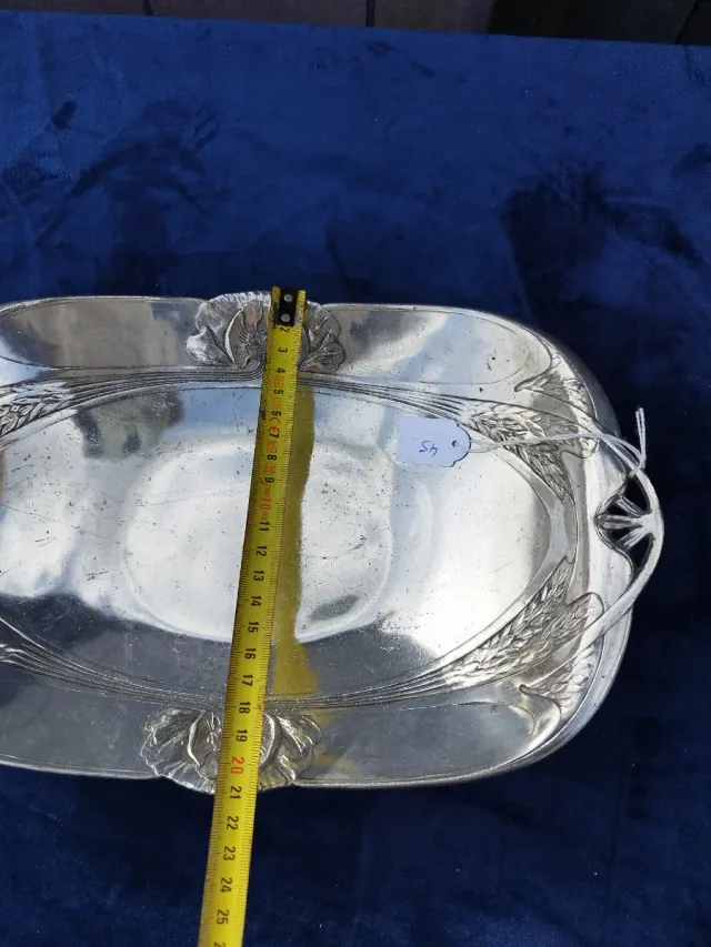 Bandeja Metálica Art Decó Galia