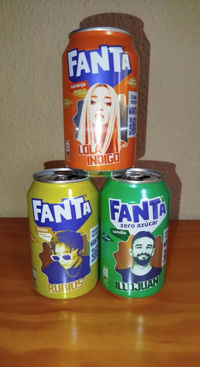 Latas Fanta Edición Limitada Coleccionistas
