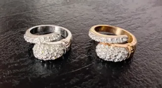 Kit de anillos y joyería fantasía