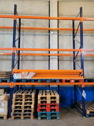 Estantería de paletización industrial