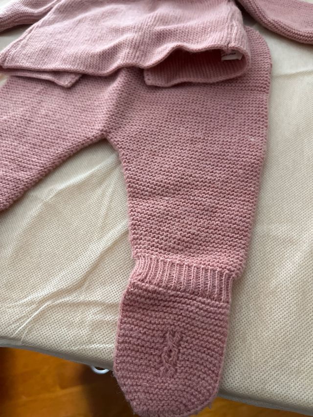 Conjunto bebé 3 meses rosa