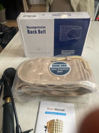 Cinturón Descompresión Espalda HONG JING Beige