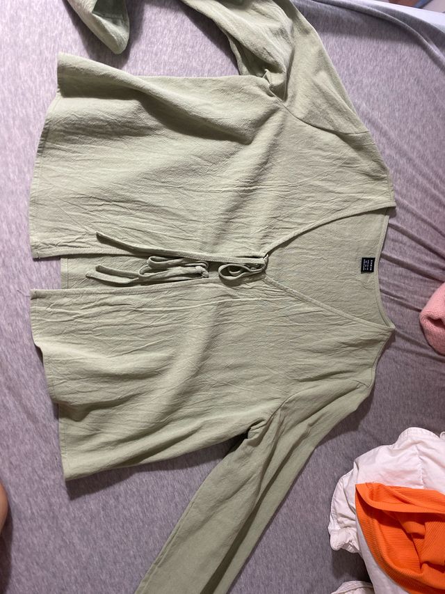 Blusa SHEIN verde talla única