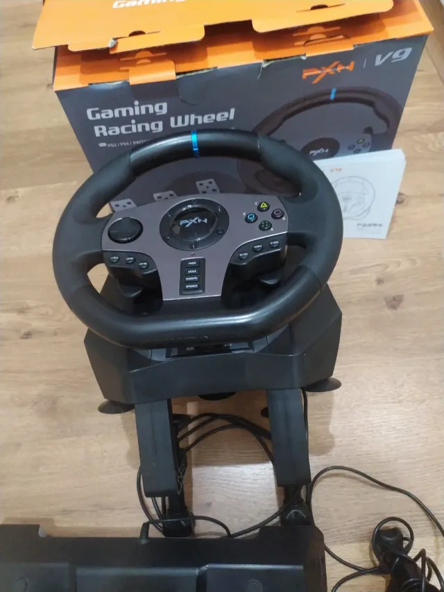 Volante Gaming PXN V9 PC/Consola + Pedales