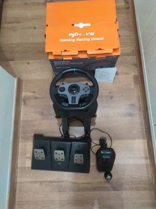 Volante Gaming PXN V9 PC/Consola + Pedales