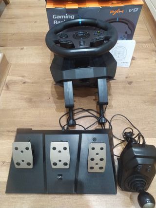 Volante Gaming PXN V9 PC/Consola + Pedales