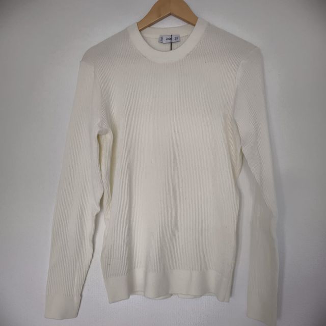 Jersey Mango Hombre Talla S Blanco