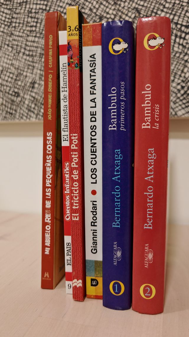 LOTE DE 6 LIBROS INFANTIL PACK POTI POTI