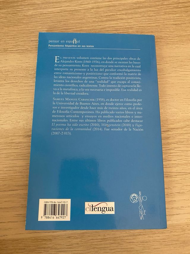 La libertad creadora (Pensar en Español) (Spani...
