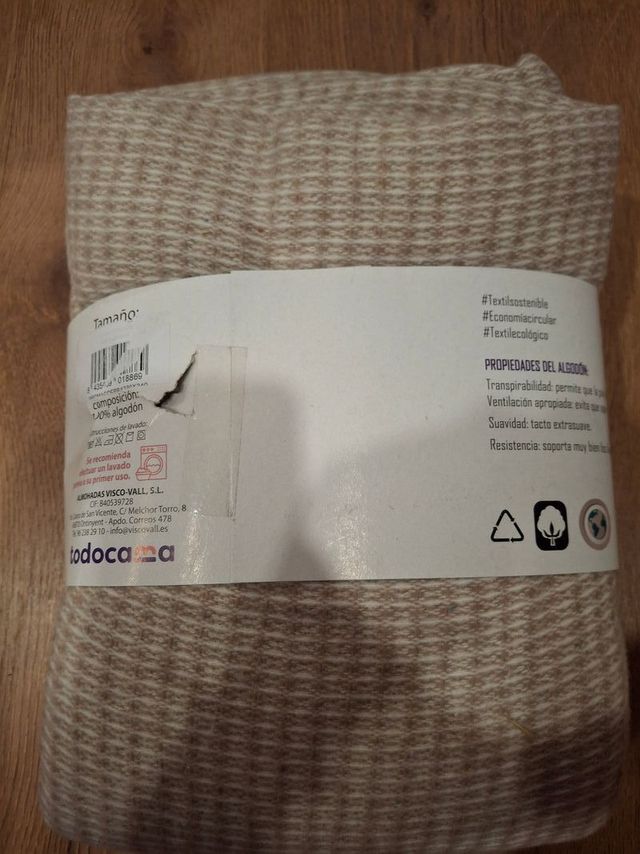 Todocama - Manta de Algodón Extrasuave