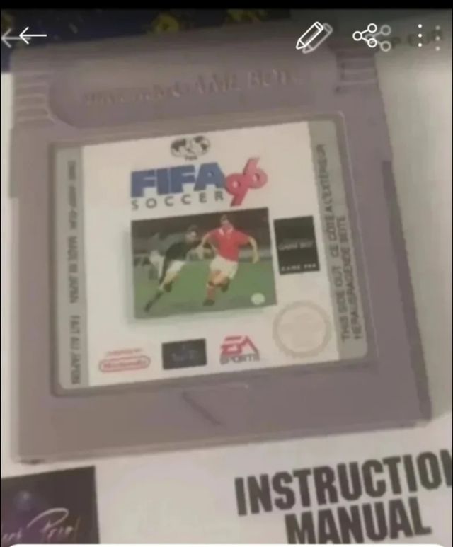 juego FIFA y  manual