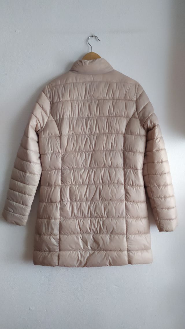 Abrigo acolchado beige mujer Talla M
