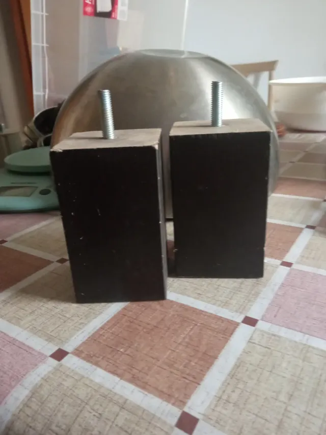 2 Patas para Mueble/Sofá con Tornillo