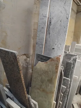 Retales de mármol varios colores