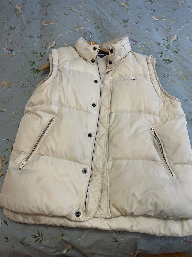 Chaleco plumífero Tommy Hilfiger beige