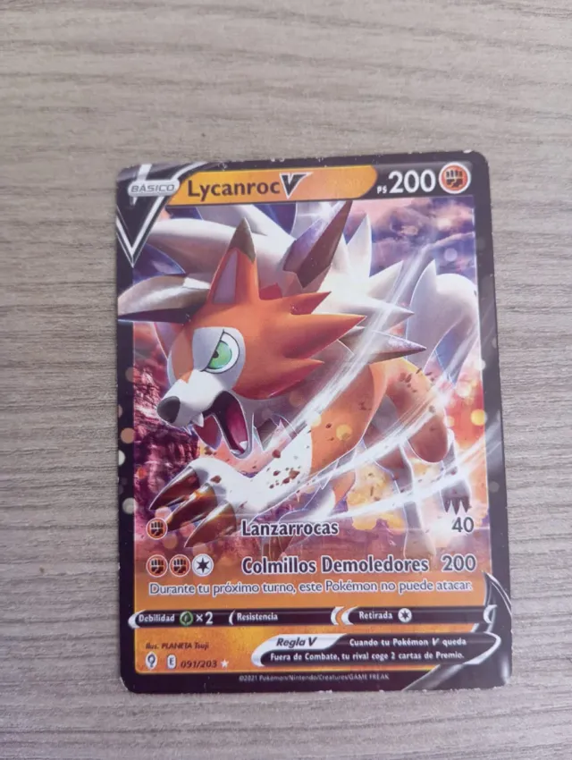 Lote Cartas Pokémon V, VMAX y Básicas