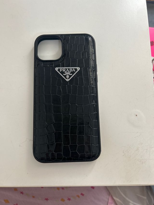 Funda iPhone 14 Plus Prada Negra