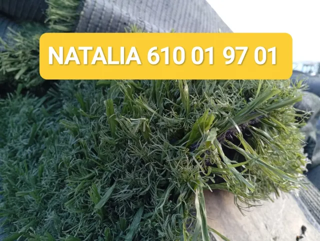 Césped artificial reciclado