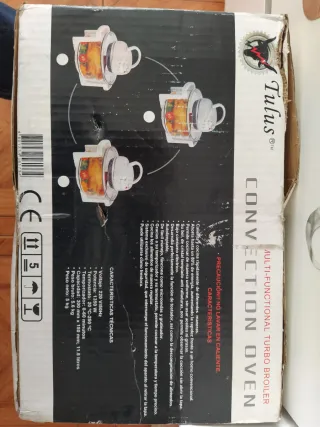 Horno de convencion tulus Convector Eléctrico