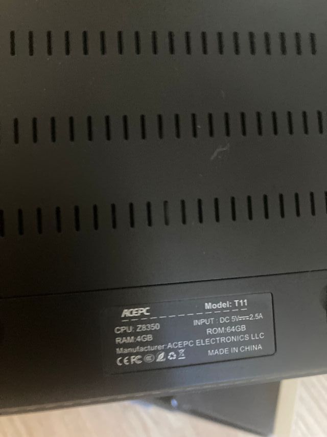 ACEPC T11 Mini PC Intel 4GB RAM 32GB