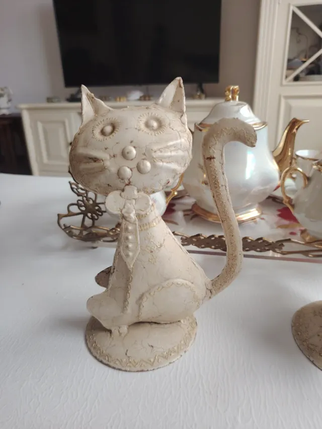 Figuras de Gatos de Metal