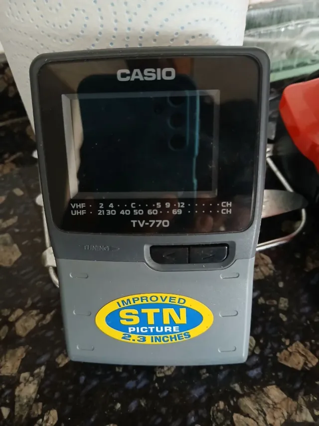 Casio TV-770 TV Portátil