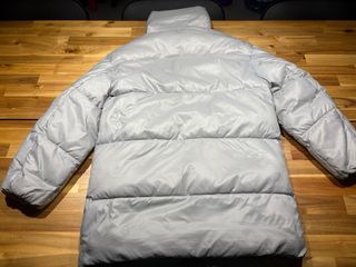 Cazadora acolchada gris Pull&Bear