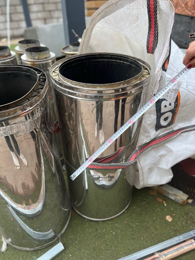 Tubos extracción campana hostelería Dinak