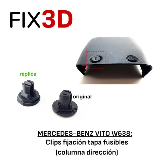 Clips Tapa Fusibles Mercedes Vito W638